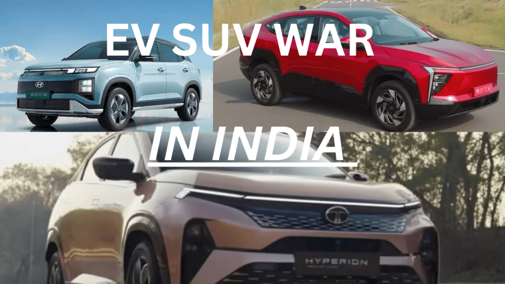 2024-25 Electric SUV Wars in India