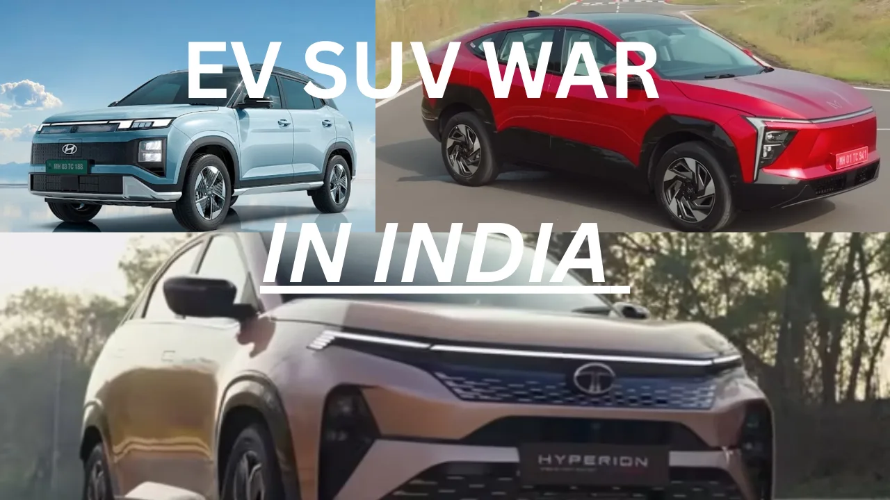 2024-25 Electric SUV Wars in India