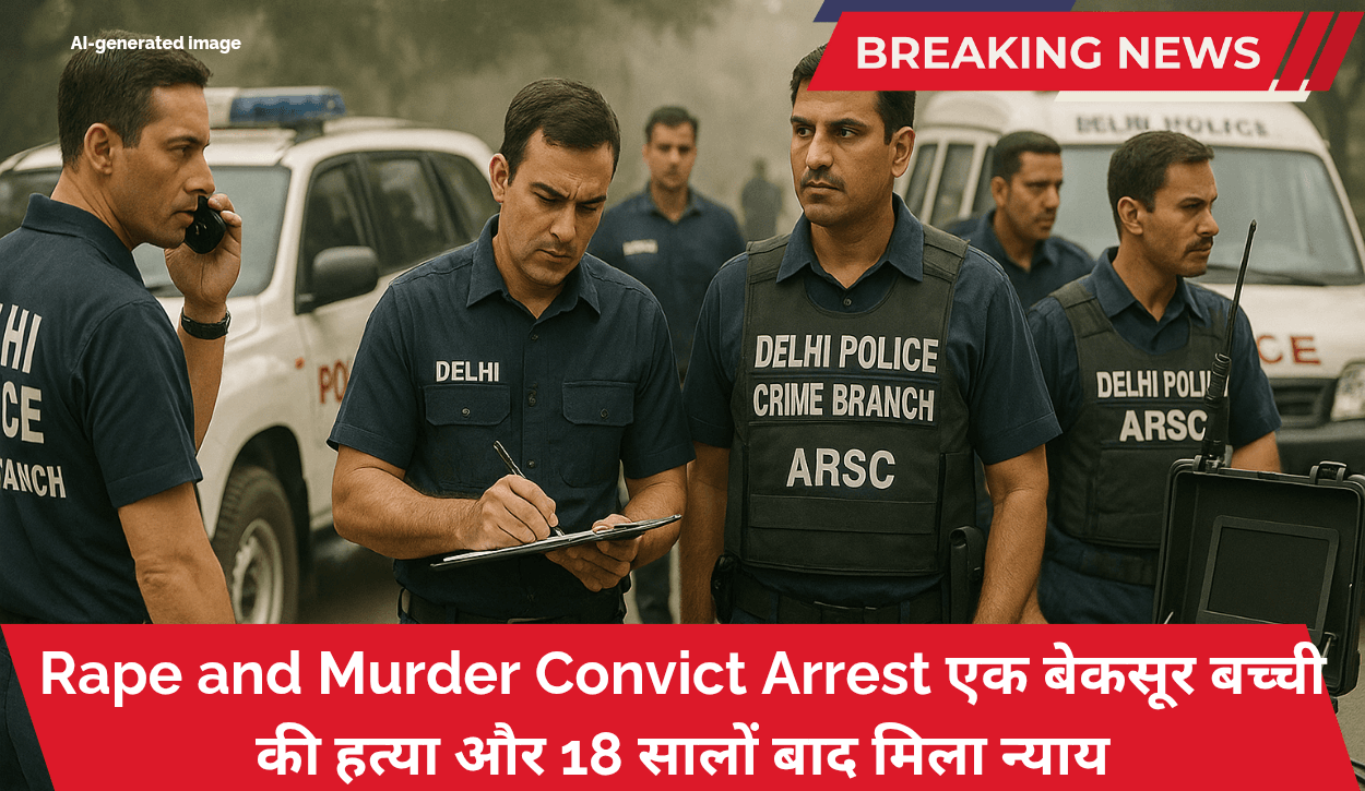 Rape and Murder Convict Arrest