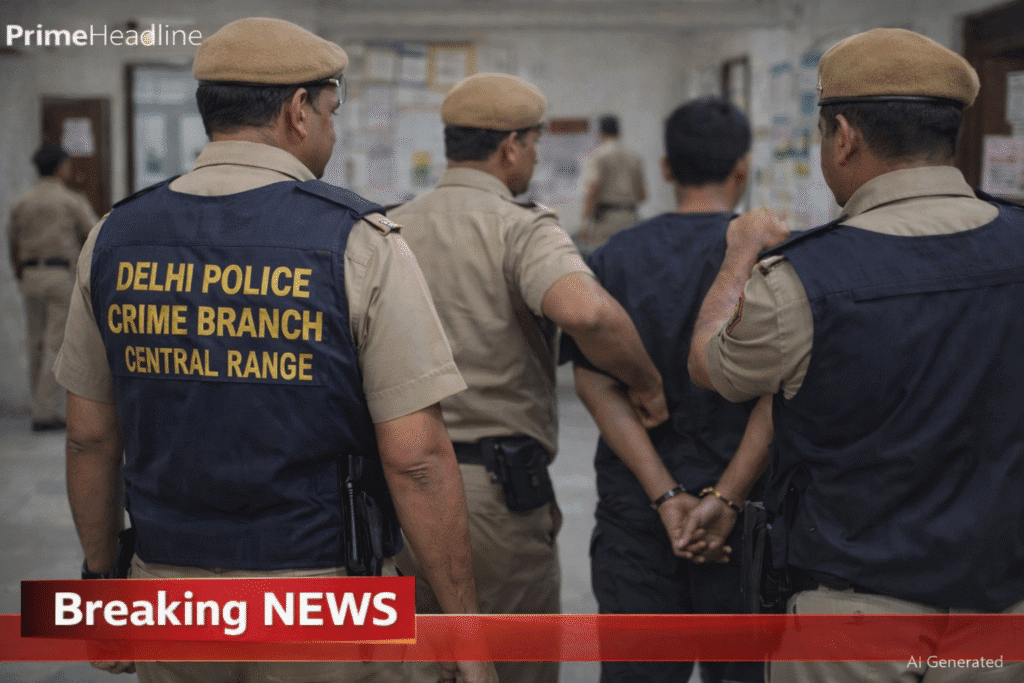 Delhi Crime Branch arrest in fake passport racket