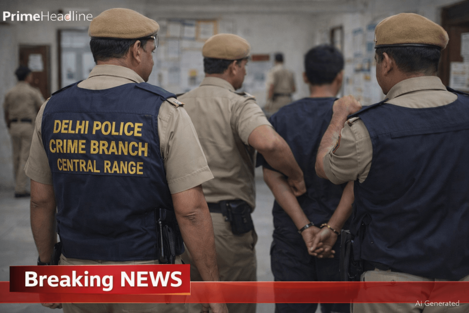 Delhi Crime Branch arrest in fake passport racket