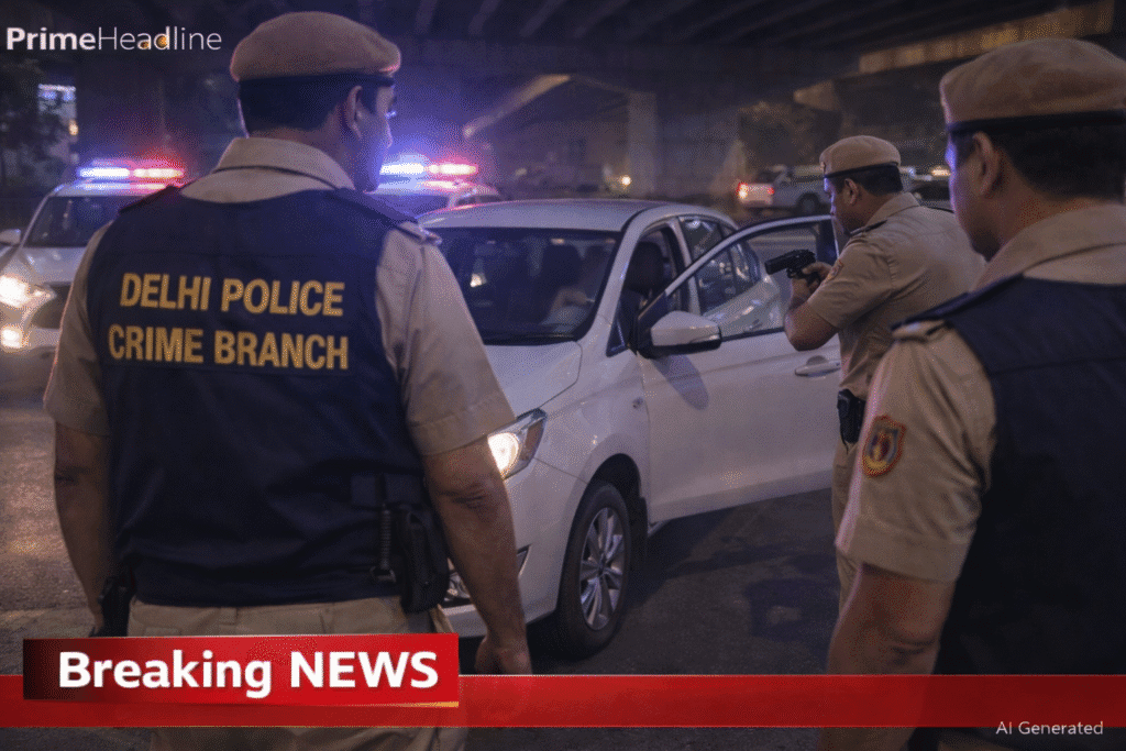 Delhi Crime Branch encounter with Himanshu Bhau gang