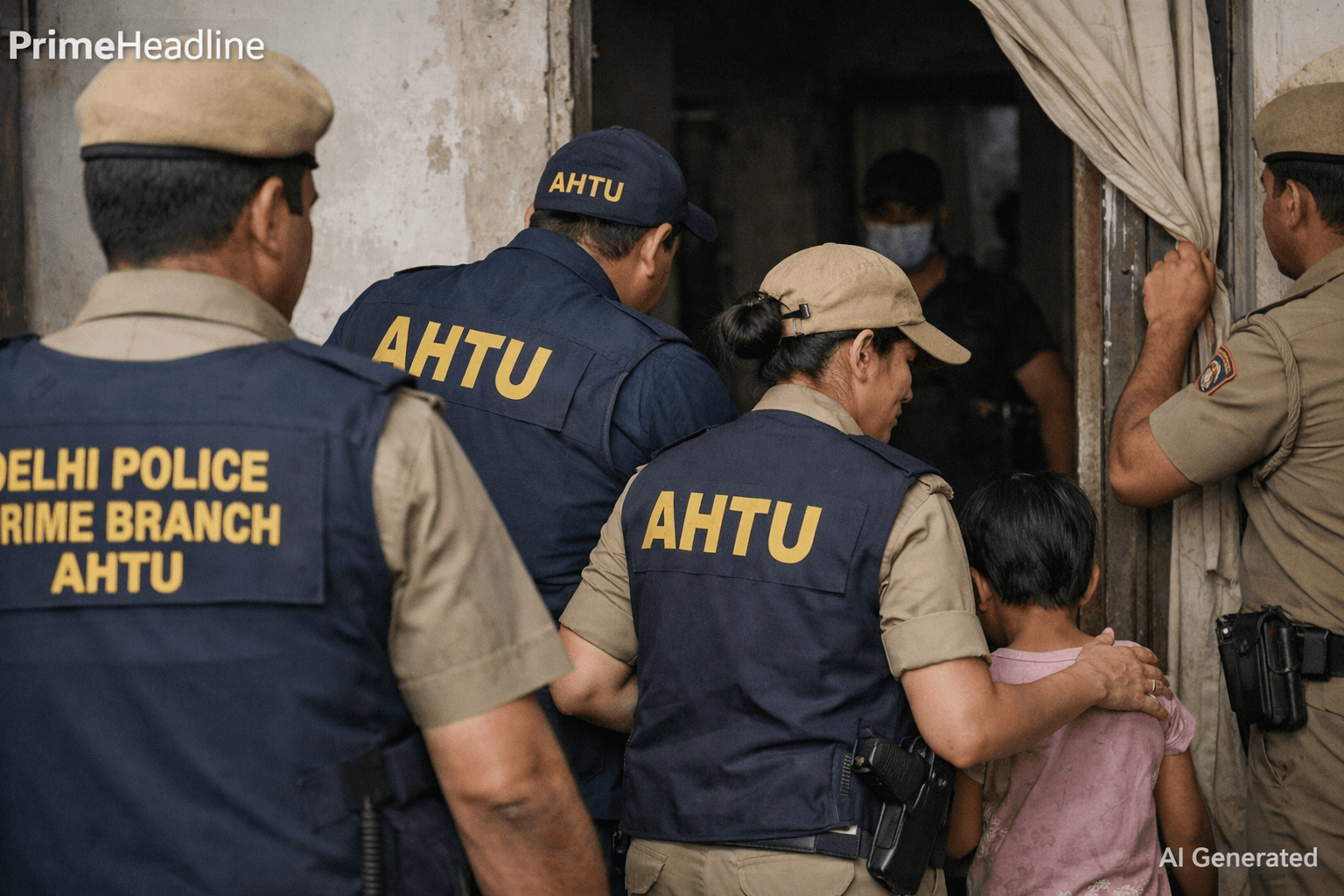 Delhi Police AHTU missing boys recovery case