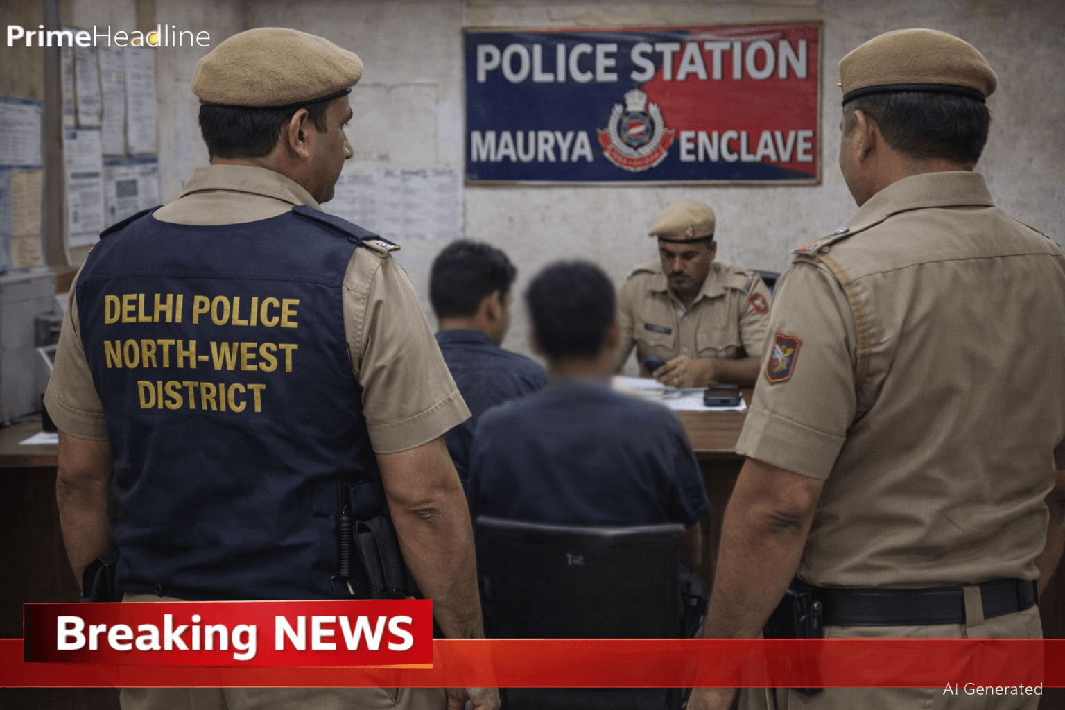 PS Maurya Enclave robbery case solved by Delhi Police