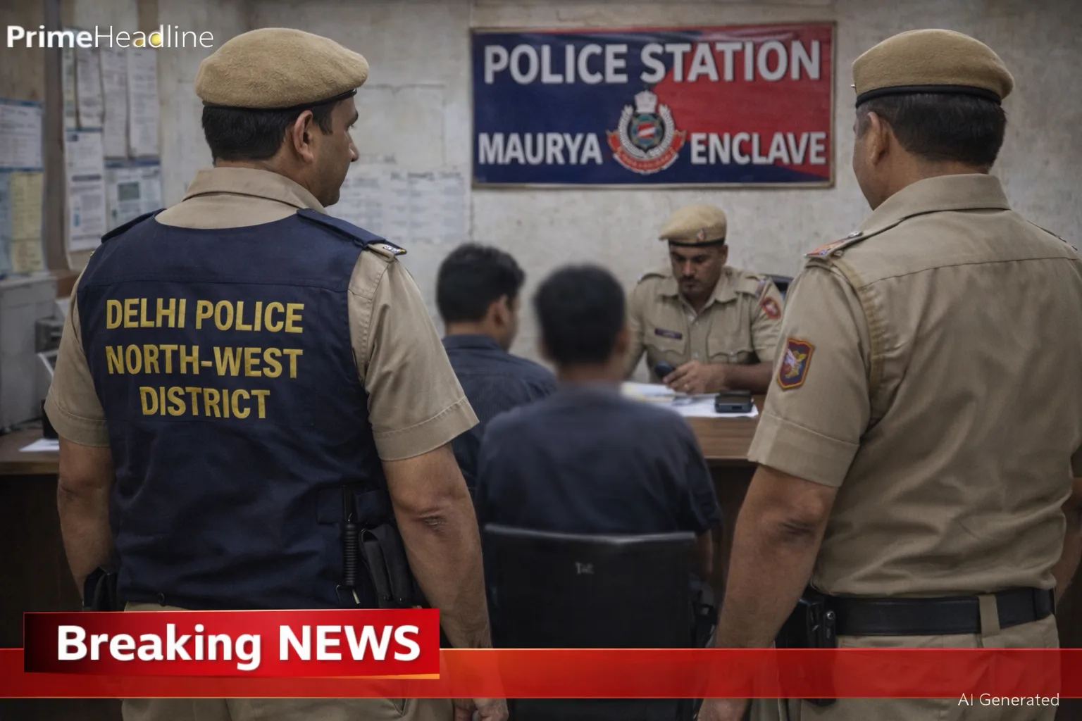 PS Maurya Enclave robbery case solved by Delhi Police