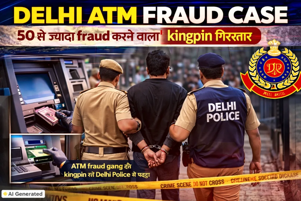 Delhi ATM Fraud Case: 50 से ज्यादा fraud करने वाला kingpin गिरफ्तार