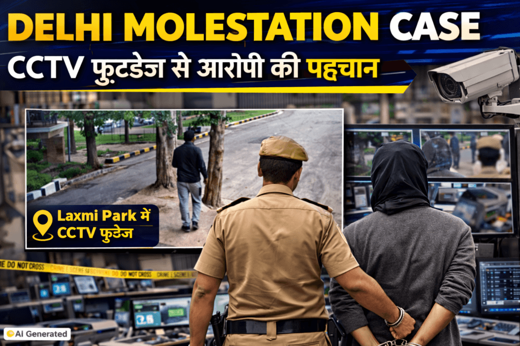 Delhi Molestation Case CCTV investigation police