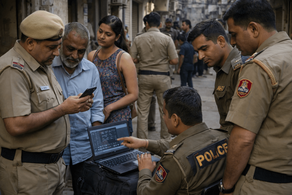 Delhi Police AHTU Missing Persons Recovery जांच प्रक्रिया