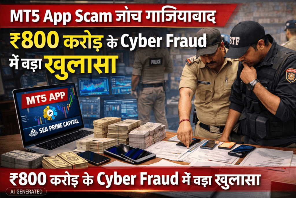 Ghaziabad Cyber Fraud 2026 MT5 App Investigation