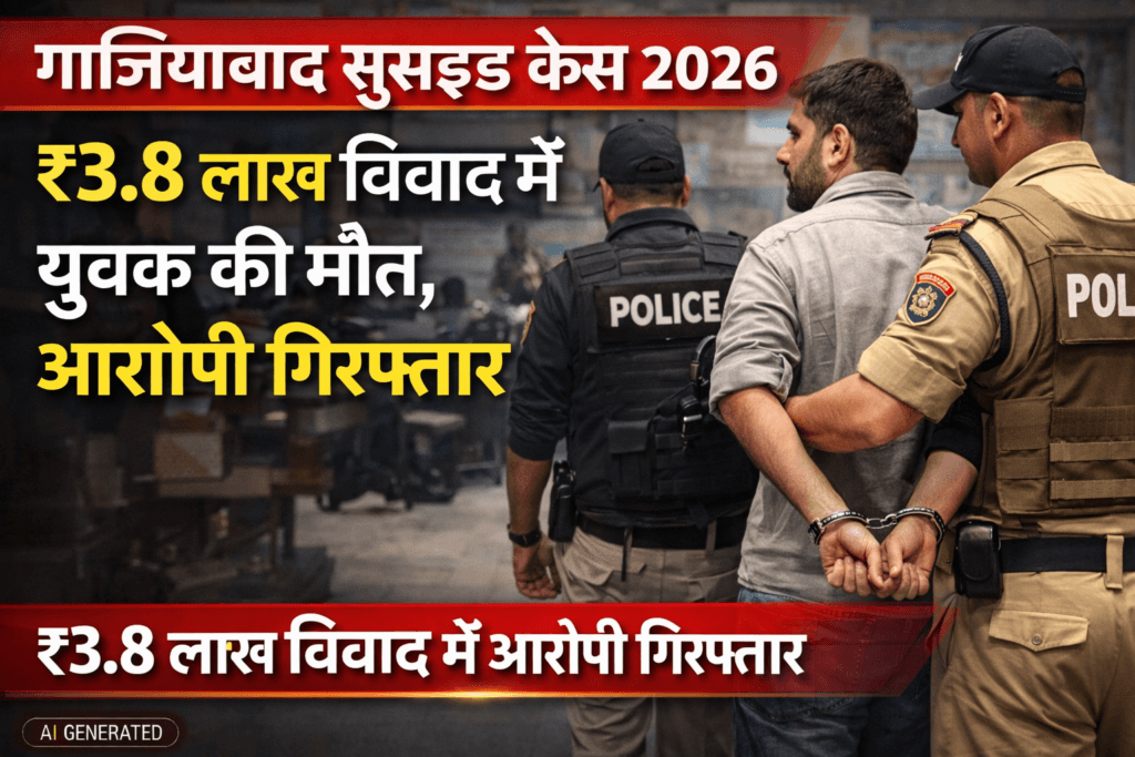 Ghaziabad Suicide Case 2026 accused arrest Muradnagar
